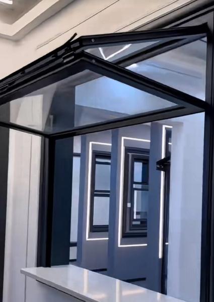 Retreat Astronomy Focused Folding Window with Low Light Pollution Glass for Urban Constellation Viewing