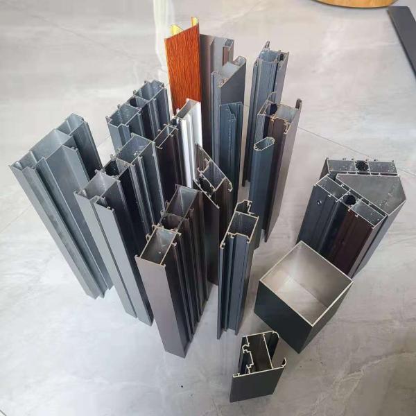 6000 алюминиевых профилей трубки анодируя серый цвет для квартиры виллы гостиницы