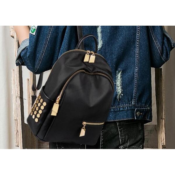 2017 New Waterproof Nylon Double Shoulder Bag Women's Fashion Street Oxford Cloth Backpack