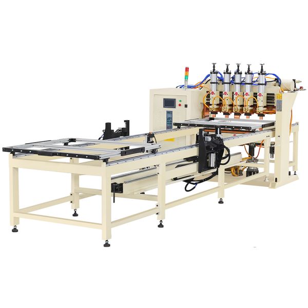 Automated High-Speed Condenser Welding Machine with Customizable Wire Tube