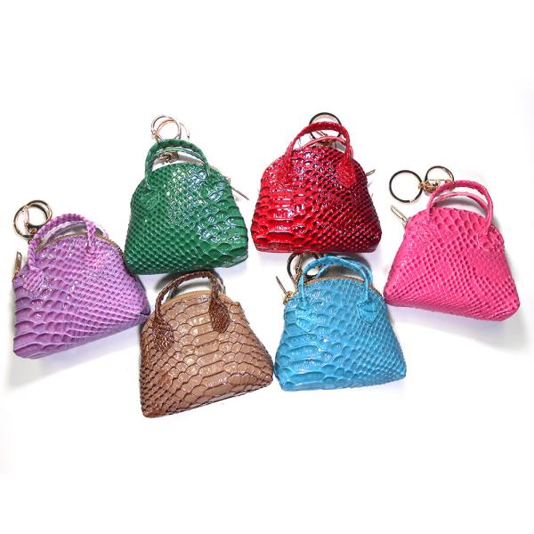 Red Small Purse Keychain