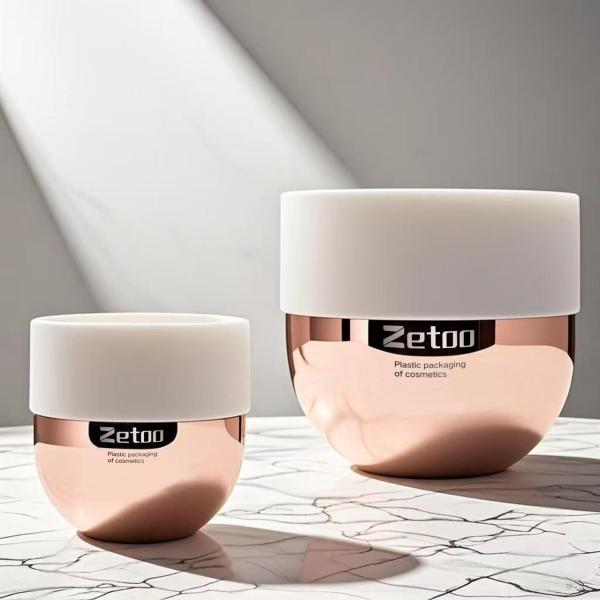 PP Cosmetic Cream Jars 75ml / 200ml Plastic Container For Cream