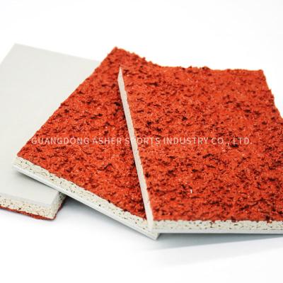 EPDM Material Tartan Track Surface Tartan Rubber Floor Weather Resistant