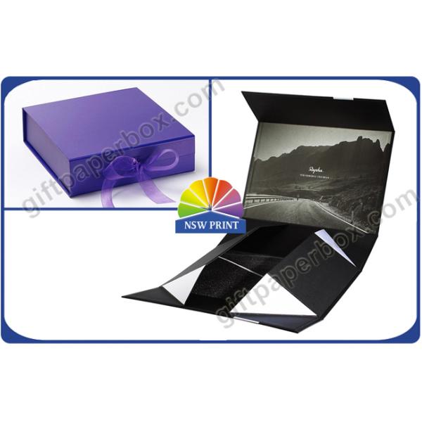 Подарочная коробка картона складная, бумажная складывая коробка для ювелирных изделий/упаковки Сунласс