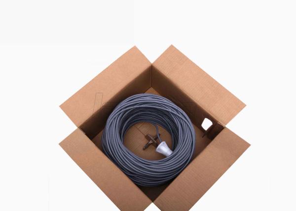 Solid Bare Copper CAT6 UTP Lan Cable 1000ft 23AWG 4 Pairs PE Insulation