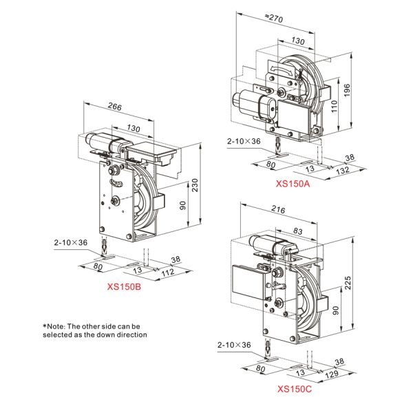 ≤0.4m/S Rated Speed Home Elevator Speed Governor Lift Spare Parts