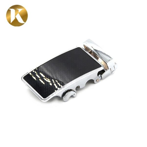 35mm Auto Lock Buckle , Durable Zinc Alloy Belt Buckle Custom Service