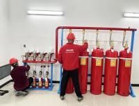 Sistema de supressão de gases de incêndio Extintor de sistema de supressão de gases Hfc-227ea Fm200