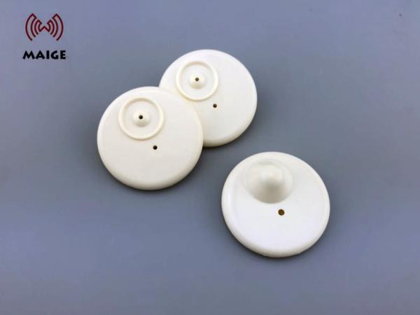 EAS Retail Security Beige Color RF Hard Tag 8.2MHz R50 For Clothes Display