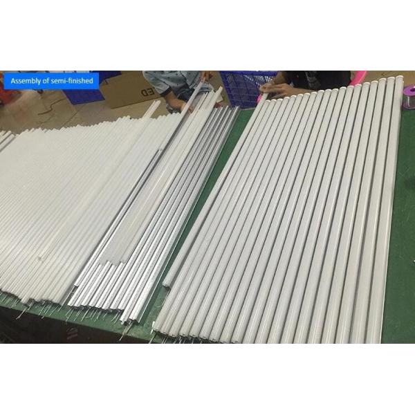 Milky Cover Led Tube Lamp Dimmable 24w 1500mm Ac 120v For Office Buildings