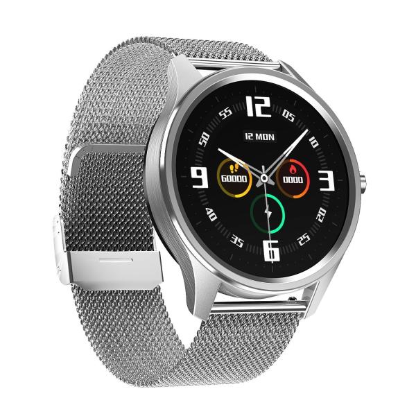 IP68 Round Smart Wristband Wechat Movement Real Time Measurement