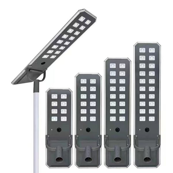 All in One Solar LED Street Light Rechargeable Battery Energy Saving Outdoor Wall Lamp for Garden Road Courtyard