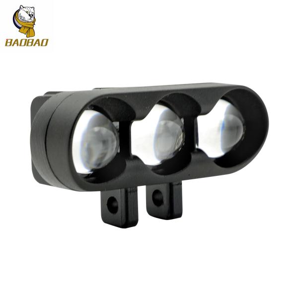 Motocicleta Projector de cores amarelo branco Luz LED Actualização de Lâmpadas de Reflexão Acessórios