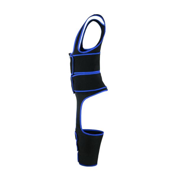 Ajustador suado da coxa da coxa do corpo 7XL Shaper completo para os pés e as coxas