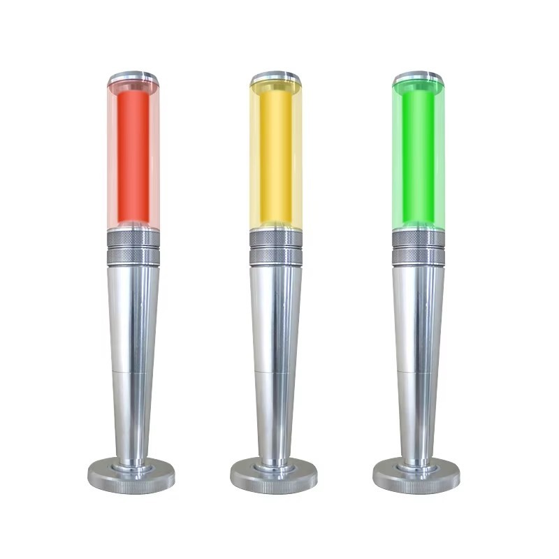 ONN-M4S-Y LED Signal Tower Light Foldable Base Aluminum RYG LED Stack Tower Light