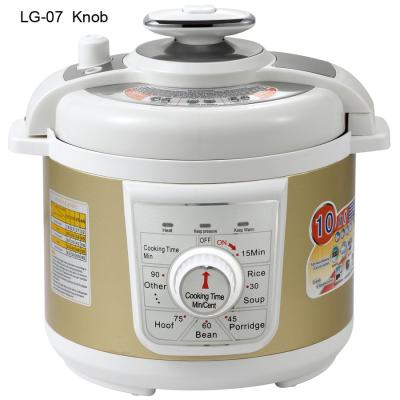 LG-07 Programmable Electric Pressure Cooker Aluminum Alloy Innner Pot Non Stick Coating