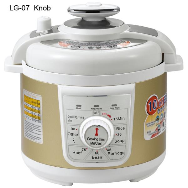 LG-07 Programmable Electric Pressure Cooker Aluminum Alloy Innner Pot Non Stick Coating