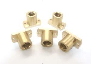 Peças sobresselentes de bronze de bronze de cobre do metal para a maquinaria da eletrônica