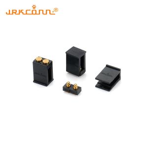Spring Loaded Pogo Pins Flat Bottom Type Pcb Pogo Pins With Cap