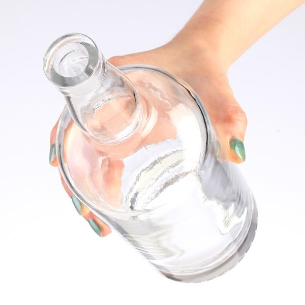 750 мл стеклянная бутылка пустая виски водка бутылка бутылка де видри