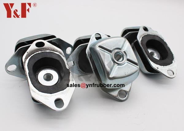Customized Anti Vibration Rubber Mount Black Captive Transit Mounting