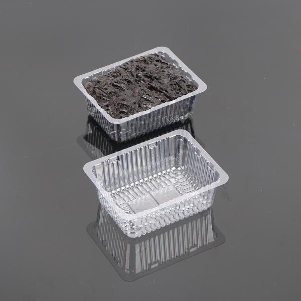 Hengmaster Food Grage Disposable Plastic Roasted Seaweed tray Disposable PET Snack Tray