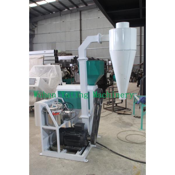 15kw Rice Polisher Machine with cyclon, Small Rice Water Polisher 800-1200 kg Per Hour
