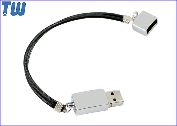 Fashion Personalized Wristband USB 128GB Thumbdrive Memory Stick