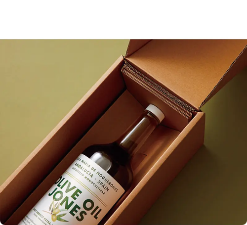 Kraft Paper Honeycomb Paper Sleeve Packaging 100% Eco-friendly for Liquor Bottle Packaging