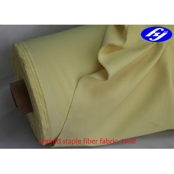 210gsm Aramid Fiber Fabric Spun Staple Fiber Twill Woven Fabric