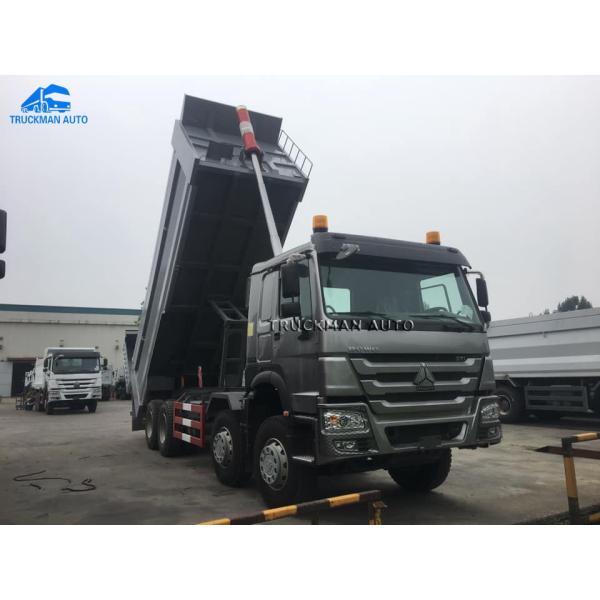 Euro 2 Engine 40 Ton 371hp Sinotruk Howo 8x4 Dump Truck