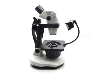 Braço 10X-67.5X Gem Stereo Binocular Microscope do balanço com base oval