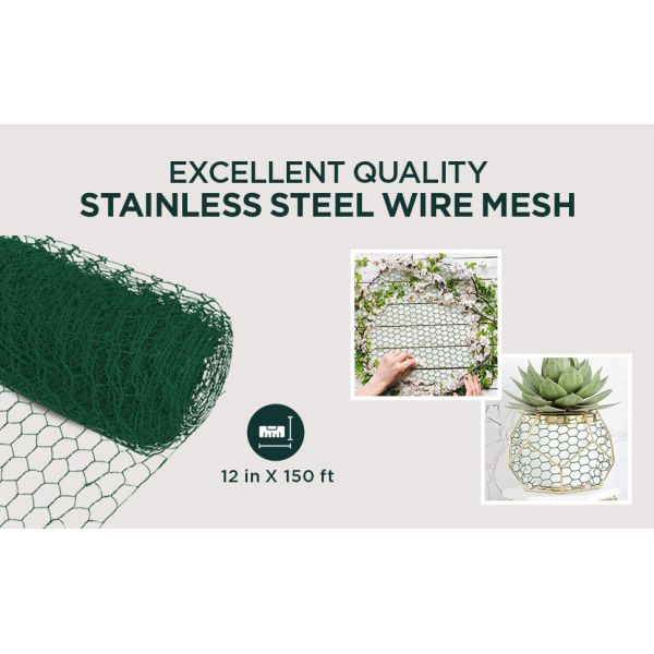 Wire, Steel Wire Mesh Roll, Versatile And Durable Garden Netting, Essential Galvanized PVC-Coated Hexagonal Chicken Wire Mesh Low Price Bulk Poultry Farm Roll Wire Welded Wire Mesh Processing Service