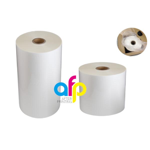 1 Inch / 3inch BOPP Glossy Thermal Laminating Film Roll For Packing