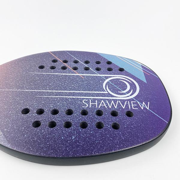 Lightweight Tennis Paddle Racket Custom Logo Carbon Beach Tennis Bats