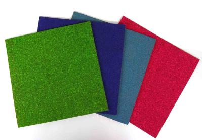 ISO9001 Colored Cork Board Sheets Compressibility Waterproof