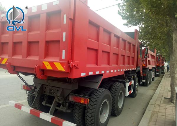 6X4 HOWO New Dump Truck Engine 336hp/371hp ZZ3257N3847 Wheelbase 3800mm