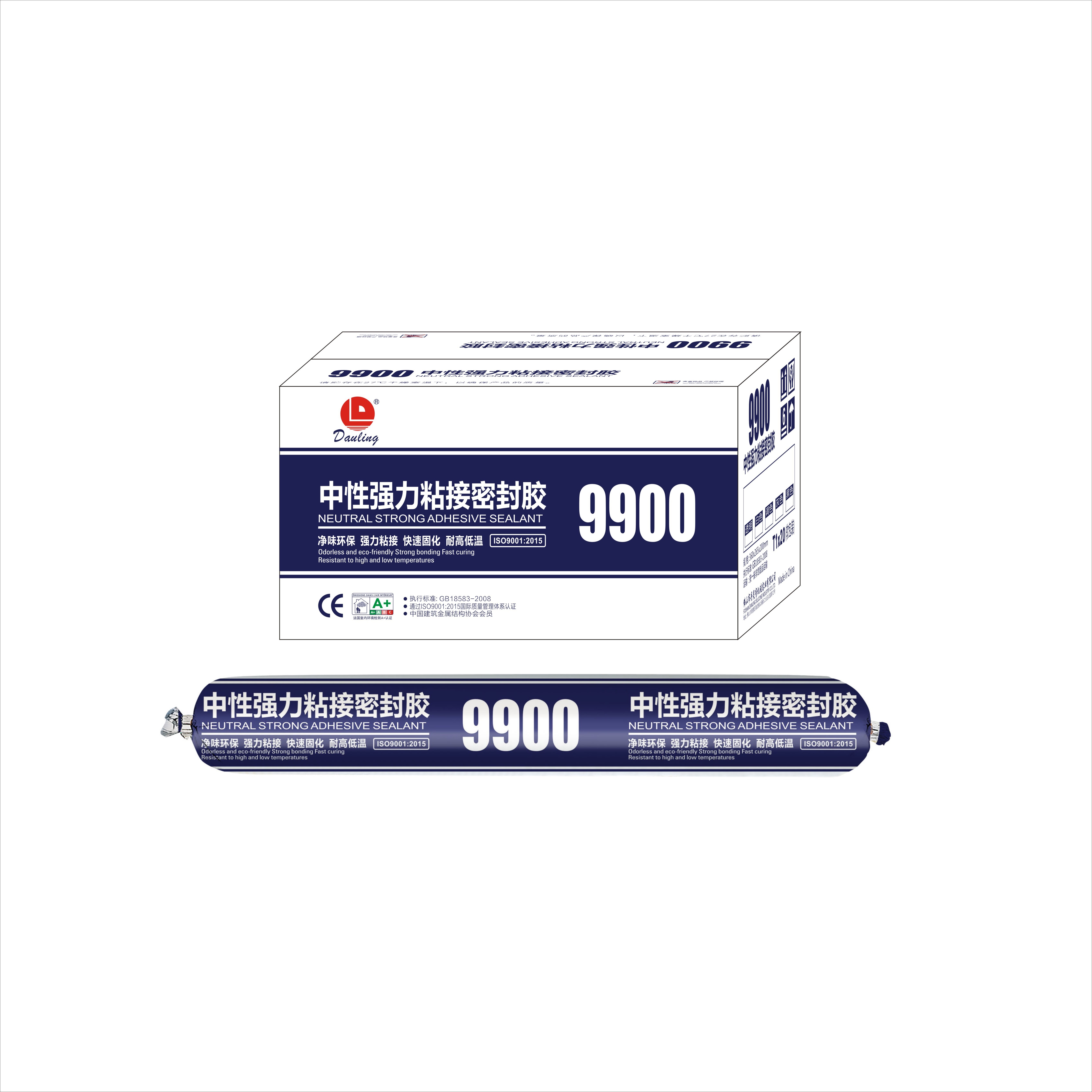 9900 Neutral High Strength Silicone Sealant Professional Weatherproof Constructi