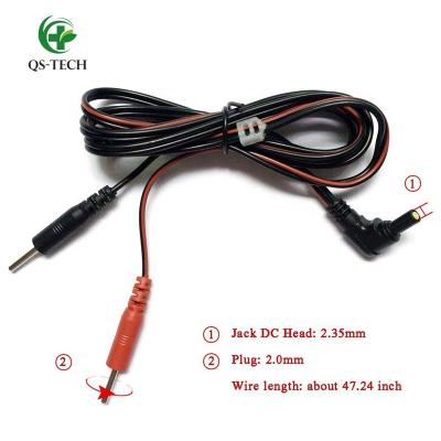 Replacement Electrode Leads Wires/Cables- 2.35mm Safety-Plug with Standard 2mm Pins Connectors  2 buyers