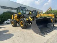 5.5 Ton ZL50GN Carregador de Roda Com 3m3 Rock Bucket, Proteção de Vidro E Câmera