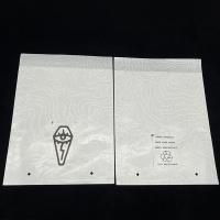 Envelope de papel de vidro impermeável e ecológico, impresso sob medida, compostável para embalagens de vestuário