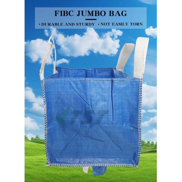 High Load Capacity FIBC Jumbo Bag Durability Material Empty Ton Bags