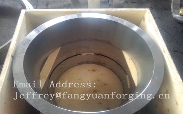 DIN JIS Stainless Rolled Steel Rings Heat Treatment And Machined