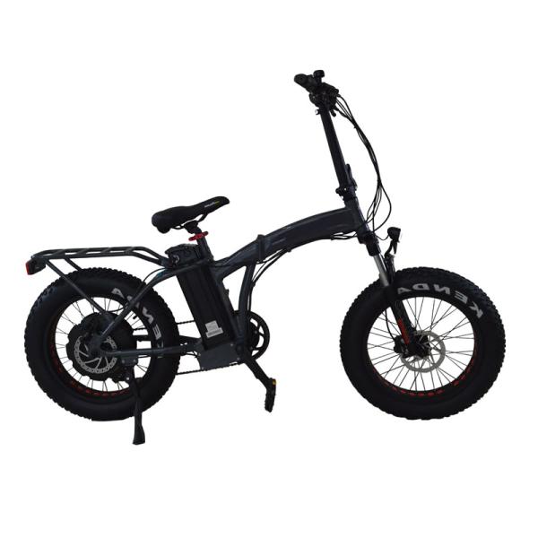 2024 20 inch Snow Fat Tire Electric Bike with 48V 13Ah Battery and Torque of 30-50 Nm