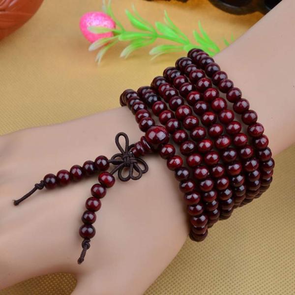 Rosewood beads Multilayer bracelet