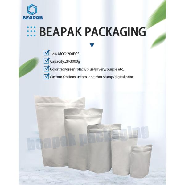 Стойте вверх сумки Зиплок алюминиевого запаса Дойпак упаковывая