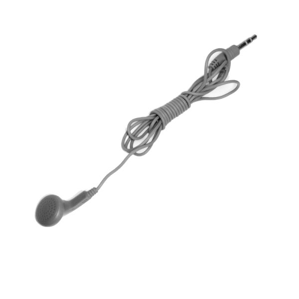 98dB Sensitivity Single Side Disposable Earphone for Tour Guide or Monitor System Receiver In ear Headphone Form Factor