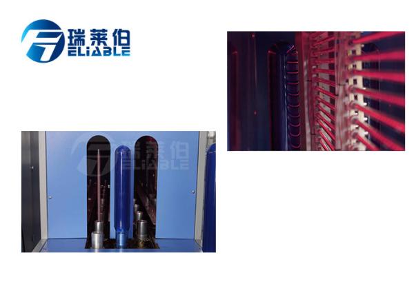 5 Barrel Semi Auto Bottle Blowing Unit  500 Bottles Per Hour SUS304 / 316