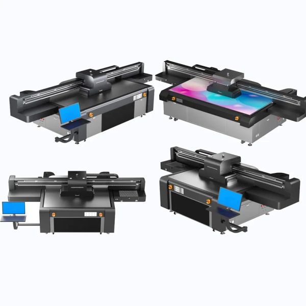 Factory 2513 UV Flatbed Printer Machine with Ricoh Print Head CCD Technology