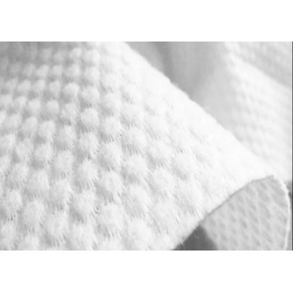 Ткань Spunlace жемчуга Nonwoven подгонянная для полотенец гостиницы устранимых